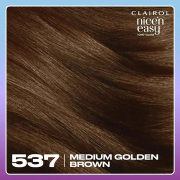 Clairol Nice n Easy Tone + Gloss Medium Golden Brown 537/78 Hair Dye - O'Sullivans Pharmacy