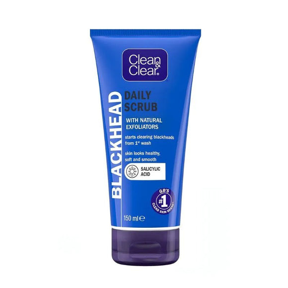 Clean & Clear Blackhead Clearing Daily Scrub 150ml - O'Sullivans Pharmacy