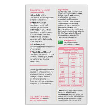 Cleanmarine For Women 60 Capsules - O'Sullivans Pharmacy