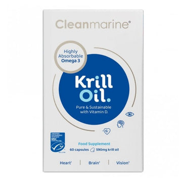 Cleanmarine Krill Oil Capsules 60 Pack - O'Sullivans Pharmacy - Vitamins - 5391500071337