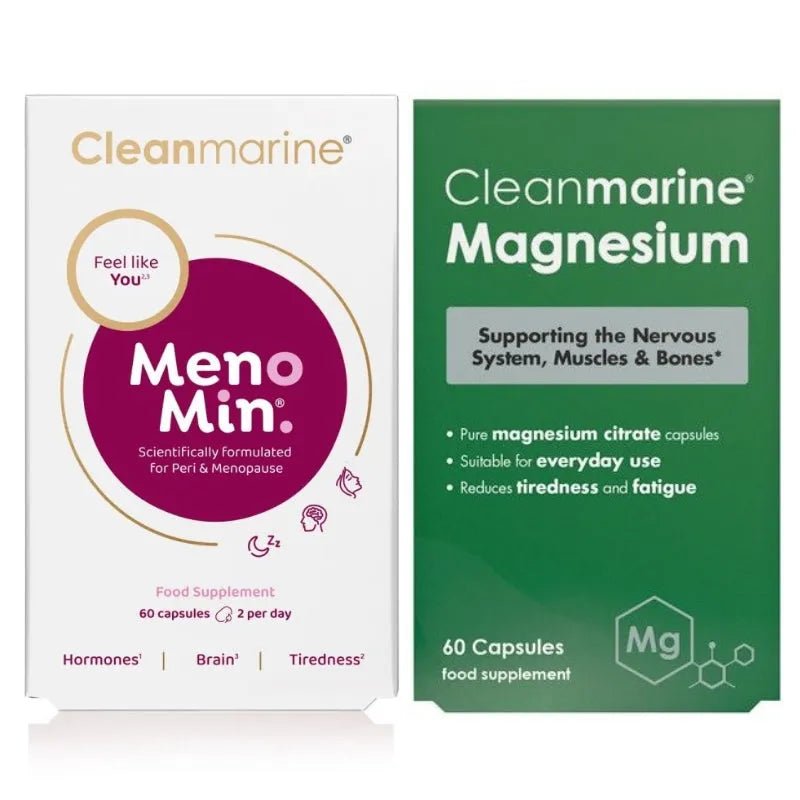 Cleanmarine MenoMin & Magnesium TwinPack | O'Sullivans Pharmacy