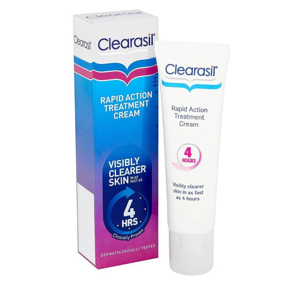 Clearasil Rapid Action Treatment Cream 25ml - O'Sullivans Pharmacy - Skincare - 5011417544846