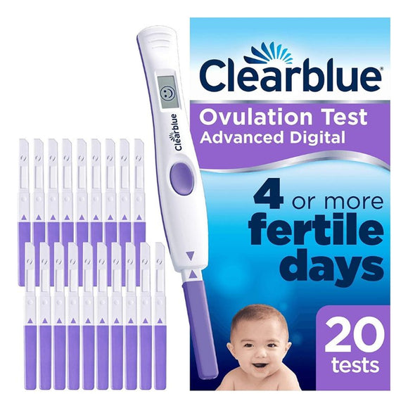 Clearblue Ovulation Test Digital 20 Pack - O'Sullivans Pharmacy - Medicines & Health - 4015600566920