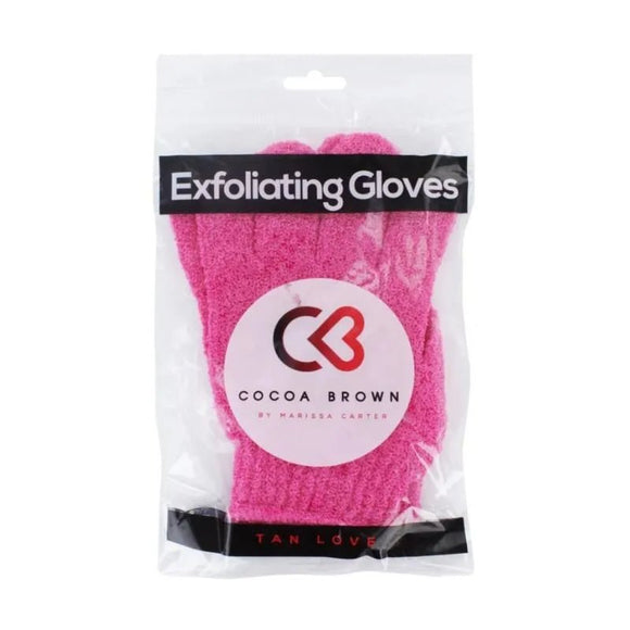 Cocoa Brown Exfoliating Gloves - O'Sullivans Pharmacy