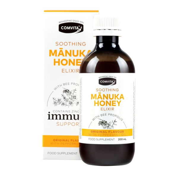 Comvita Manuka Honey Propolis Elixir 200ml - O'Sullivans Pharmacy - Vitamins - 9400501001215