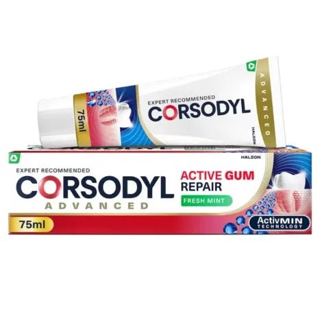 Corsodyl Active Gum Repair 75ml - O'Sullivans Pharmacy