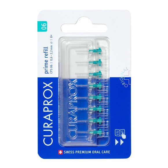 Curaprox CPS Prime Interdental 0.6mm Refill Pack 8s - O'Sullivans Pharmacy - Toiletries - 