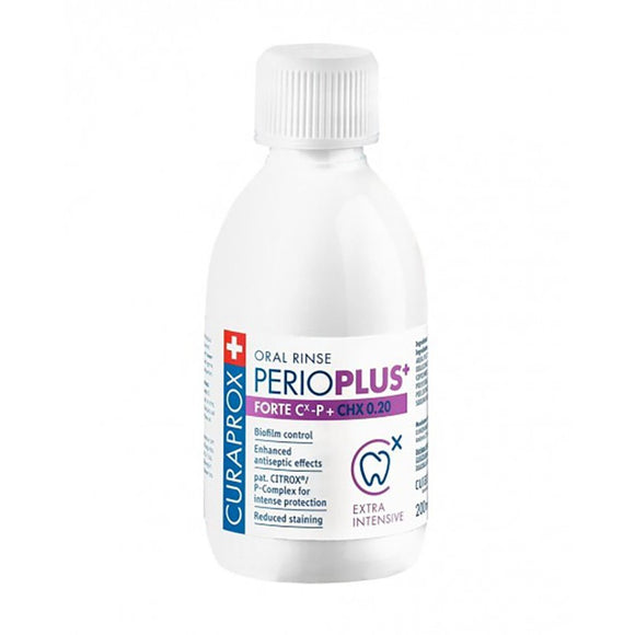 Curaprox Perio Plus Forte Mouthwash 0.2% 200ml - O'Sullivans Pharmacy - Toiletries - 7612412426731