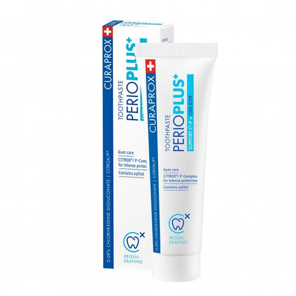 Curaprox Perio Plus Support Toothpaste 0.09% 75ml - O'Sullivans Pharmacy - Toiletries - 7612412426816