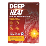 Deep Heat Patches For back Pain 2 Pack - O'Sullivans Pharmacy