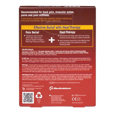 Deep Heat Patches For back Pain 2 Pack - O'Sullivans Pharmacy