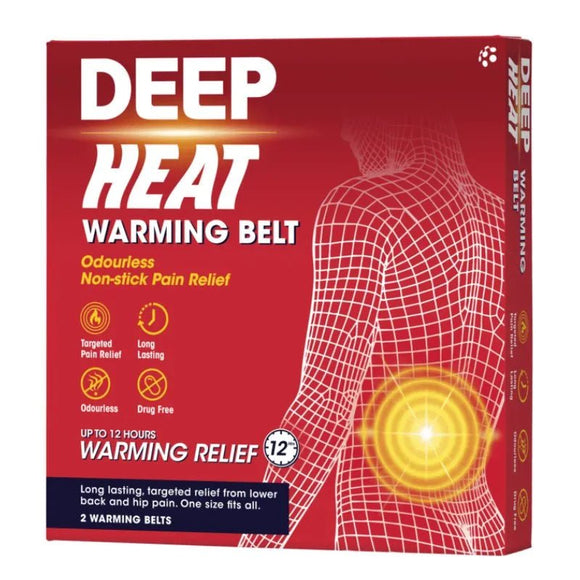 Deep Heat Warming Belt 2 Pack - O'Sullivans Pharmacy