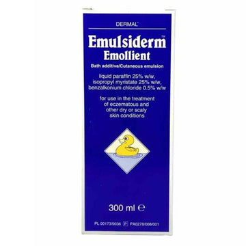 Dermal Emulsiderm Emollient 300ml - O'Sullivans Pharmacy - Skincare - 5016379223501