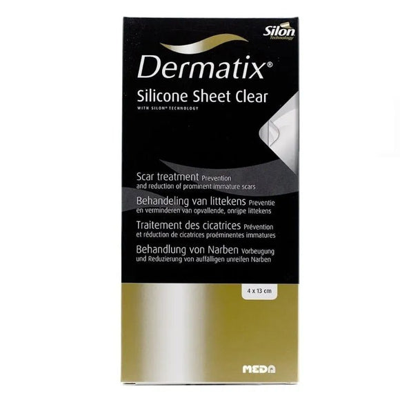 Dermatix Silicone Sheet Clear 4 x 13cm - O'Sullivans Pharmacy