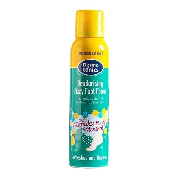 Dermatonics Deodorising Fizzy Foot Foam 150ml - O'Sullivans Pharmacy