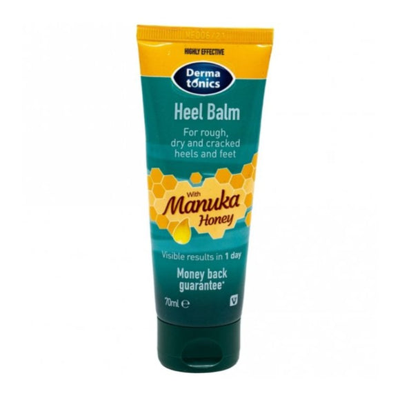 Dermatonics Heel Balm with Manuka Honey 70ml - O'Sullivans Pharmacy - Medicines & Health - 5060189411344