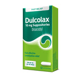 Dulcolax 10mg Suppositories 12 Pack - O'Sullivans Pharmacy