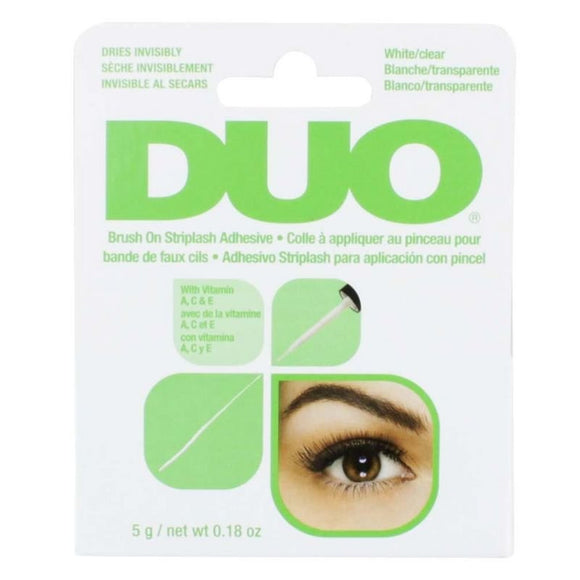 Duo Brush On Striplash Adhesive White/Clear Tone Green Pack 5g - O'Sullivans Pharmacy - Beauty - 073930568124