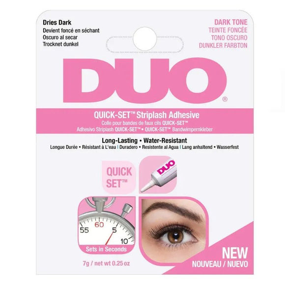 Duo Quick Set Striplash Adhesive Dark Tone Pink Pack 7g - O'Sullivans Pharmacy