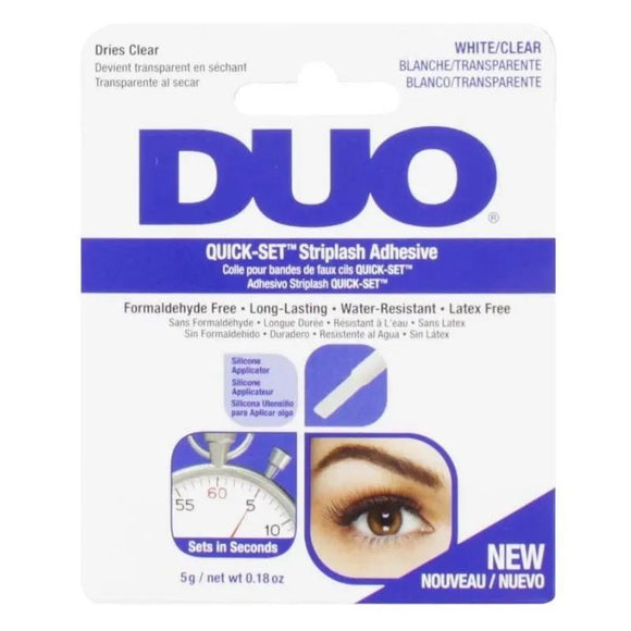 Duo Quick Set Striplash Adhesive White/Clear Tone Blue Pack 5g - O'Sullivans Pharmacy