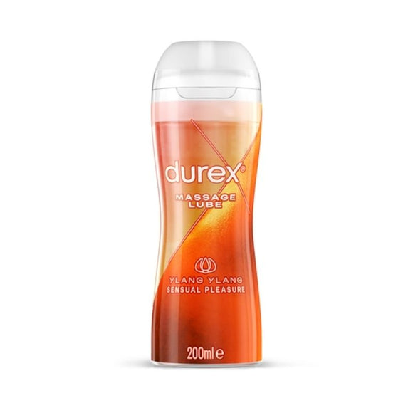 Durex 2 in 1 Ylang Ylang Sensual Massage Water Based Lube 200ml - O'Sullivans Pharmacy - Medicines & Health - 5038483957387