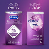 Durex Latex Free Condoms 12 Pack - O'Sullivans Pharmacy - Medicines & Health - 5011417575307