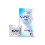 Durex Nude Ultra Thin Regular Fit Condoms 12 Pack - O'Sullivans Pharmacy - Medicines & Health - 5011417587621