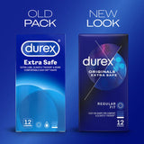 Durex Originals Extra Safe Condoms 12 Pack - O'Sullivans Pharmacy - Medicines & Health - 5052197045215