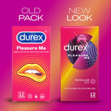 Durex Pleasure Me Condoms 12 Pack - O'Sullivans Pharmacy - Medicines & Health - 5052197045390