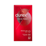 Durex Thin Feel Regular Condoms 12 Pack - O'Sullivans Pharmacy