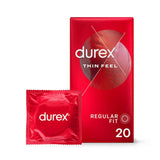 Durex Thin Feel Regular Condoms 20 Pack - O'Sullivans Pharmacy - Medicines & Health - 5052197045604