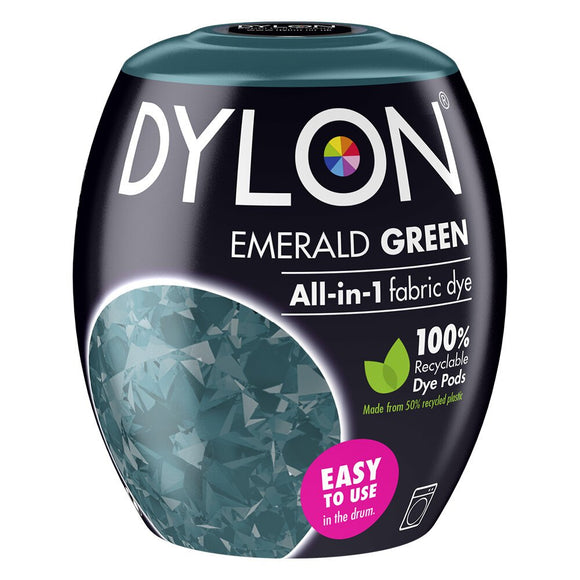 Dylon Pod Emerald Green Machine Dye 04 350g - O'Sullivans Pharmacy - Home - 5000325047433