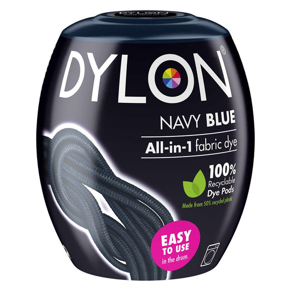 Dylon Pod Navy Blue Machine Dye 08 350g - O'Sullivans Pharmacy - Home - 5000325047198