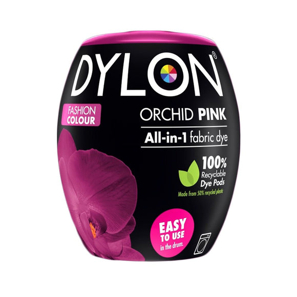 Dylon Pod Orchid Pink Machine Dye 100 350g - O'Sullivans Pharmacy - Home - 5000325052994