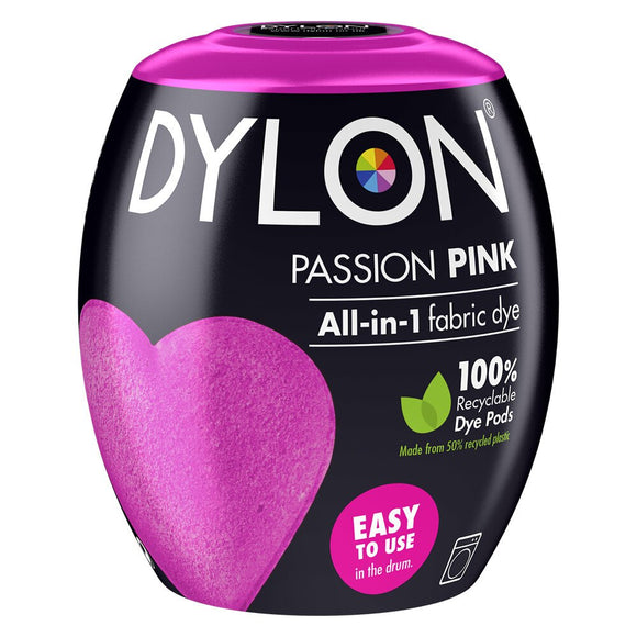 Dylon Pod Passion Pink Machine Dye 29 350g - O'Sullivans Pharmacy - Home - 5000325047679