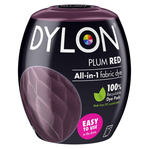 Dylon Pod Plum Red Machine Dye 51 350g - O'Sullivans Pharmacy - Home - 5000325047792