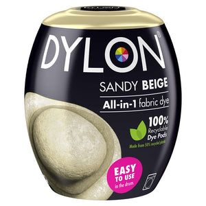 Dylon Pod Sandy Beige Machine Dye 10 350g - O'Sullivans Pharmacy - Home - 5000325047556