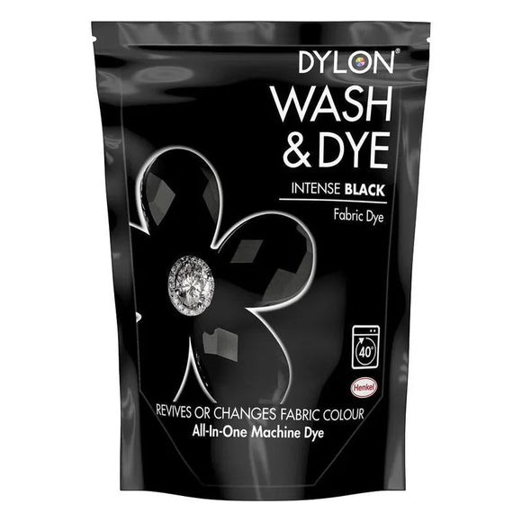 Dylon Wash & Dye Intense Black 350g - O'Sullivans Pharmacy