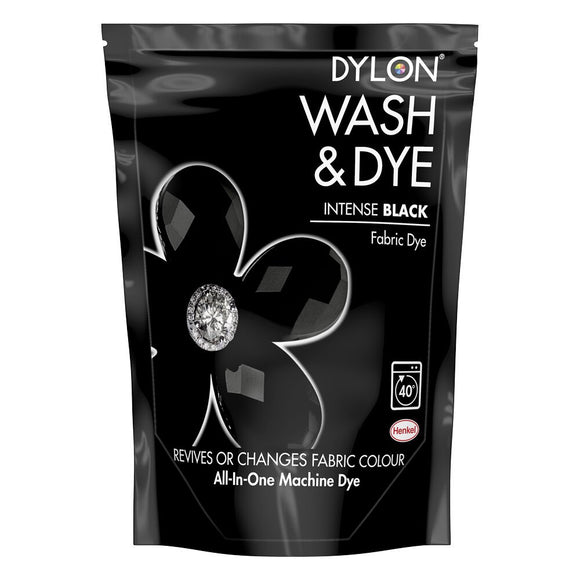 Dylon Wash & Dye Intense Black - O'Sullivans Pharmacy - Home - 5000325035812