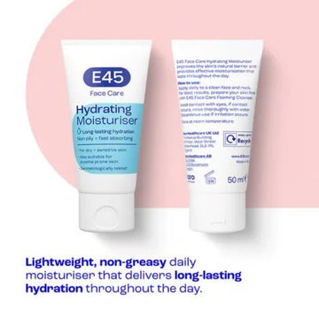 E45 Face Moisturiser 50ml - O'Sullivans Pharmacy