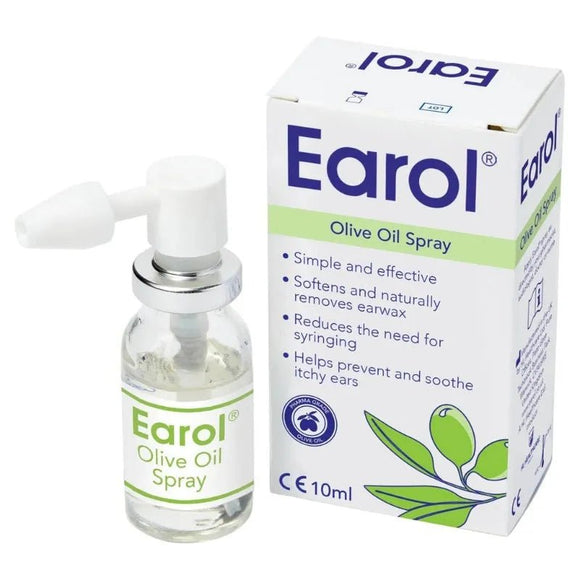 Earol Olive Oil Ear Wax Spray 10ml - O'Sullivans Pharmacy