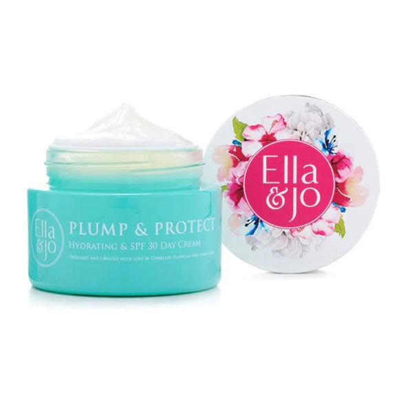 Ella & Jo Plump & Protect Hydrating Day Cream SPF30 50ml - O'Sullivans Pharmacy - Skincare - 5392000215979
