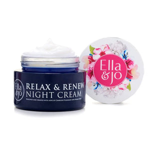 Ella & Jo Relax & Renew Night Cream 50ml - O'Sullivans Pharmacy - Skincare - 5392000189393