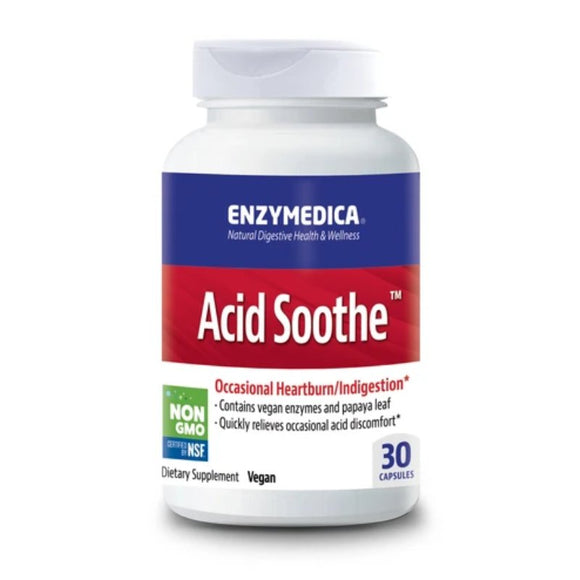 Enzymedica Acid Soothe 30 Capsules - O'Sullivans Pharmacy - Vitamins - 670480310601