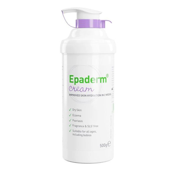 Epaderm Cream Pump 500g - O'Sullivans Pharmacy - Skincare - 5055158013179