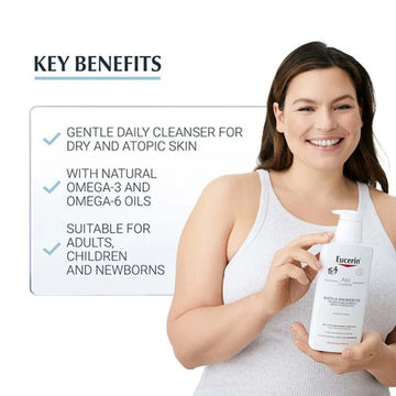 Eucerin AtoControl Bath & Shower Oil 400ml - O'Sullivans Pharmacy