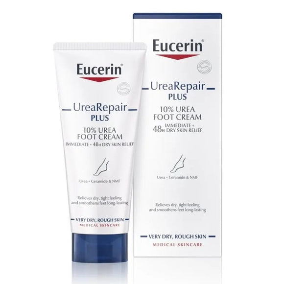 Eucerin Dry Skin 10% Urea Intensive Foot Cream 100ml - O'Sullivans Pharmacy