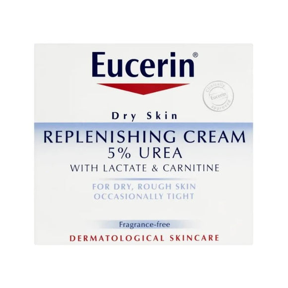 Eucerin Dry Skin Replenishing Cream 5% Urea With Lactate 75ml - O'Sullivans Pharmacy