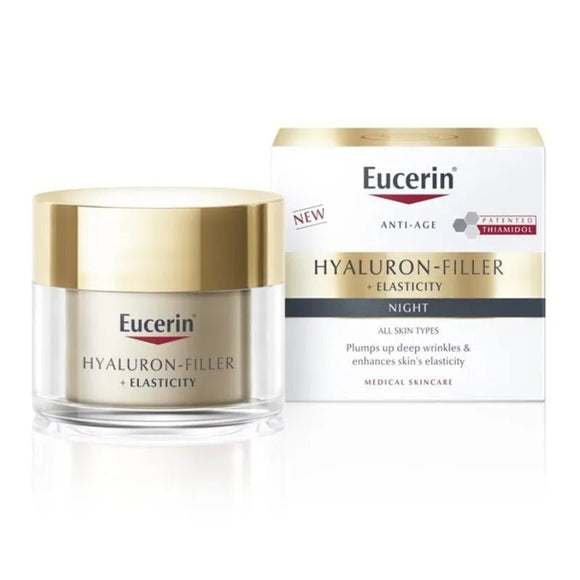 Eucerin Hyaluron - Filler+ Elasticity Filler Night Cream 50ml - O'Sullivans Pharmacy