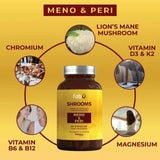 Fabu Shrooms Meno & Peri 60 Capsules - O'Sullivans Pharmacy